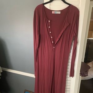 Free People Henley Maxi - Medium